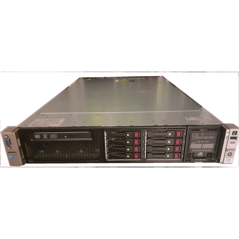 HPE Proliant dl380p gen8 2*E5-2690 192GB Ram 8*300GB HP SAS 10k
